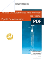 Análise Granulométrica Pelo Método Da Pipeta