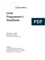 Forth Programmer's Handbook: The Language of Innovation..