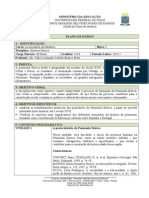 Plano de Disciplina - História Ibérica