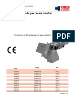 Arzatoare de Gaz Cu Aer Insuflat: Functionare in 2 Trepte Progresiv Sau Modulant