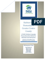 Habitat For Humanity: Final PR Campaign Book