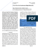 VHDL Simulation of Tu-11/Tu-12 in Synchronous Digital Hierarchy