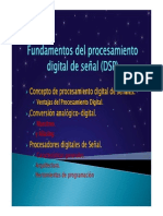 Fundamentos Del Procesamiento Digital de Señal - (DSP