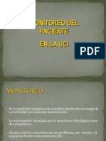 Monitoreodelpaciente en La Uci