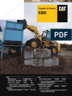 Catalogo Cargador Frontal 938h Caterpillar