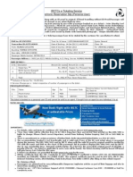 Irctcs E-Ticketing Service Electronic Reservation Slip (Personal User)