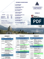 Triptico Congreso Pediatria