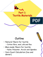 Textile Fibre Yarn Count