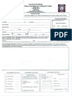 Woodbridge OPRA Request Form