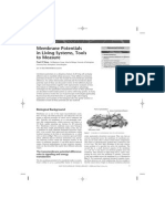 Membrane Potentials in Living Systems, Tools To Measure: Biological Background