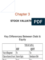 Chapter 3 Stock Valuation