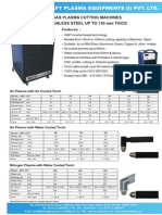 Air Gas Plasma Cutting Machine