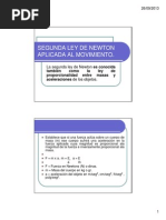 Segunda Ley de Newton