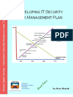 Developing IT Security Risk Management Plan