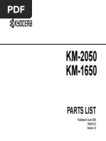 Parts KM 1650 PDF