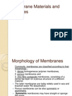 Membrane Materials and Modules