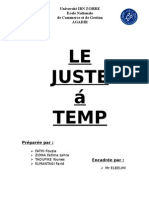 Groupe N°46 - Le Juste-À-Temps