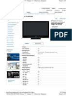 Panasonic TH-50PV80H Plasma TV