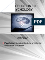 Introduction To Psychology