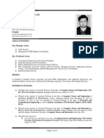 Bikramjit Sarkar CV