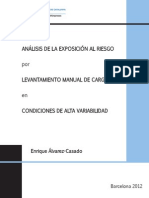 Analisis de La Exposicion Al Riesgo Por Levantamientos Manual de Cargas