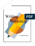 Writing Workshop Handout PDF