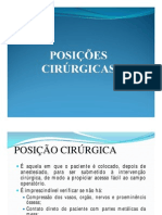 Aula 7 Posições Cirúrgicas PDF