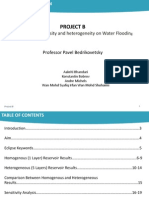 Waterflooding Using Eclipse