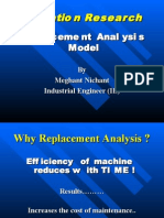 Replacement Analysis