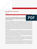 Breve Historia Electricidad PDF