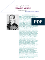 Texto de Apoio Cesario Verde