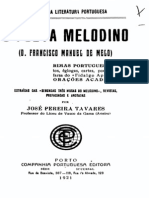 O Poeta Melodino, de Francisco Manuel de Melo