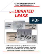 Calibrated Leak Overview