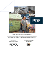 Por La Ruta Del Reciclaje en Bolivia PDF