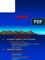 Cement