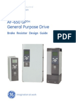 AF-650 GP General Purpose Drive: Brake Resistor Design Guide