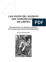 Las VOCES DEL SILENCIO UNA COMUNICACIÓN SIN LÍMITES