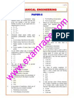 IES Mechanical Engineering Paper 2 2002