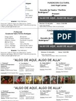 Obra de Teatro "Algo de Aquí, Algo de Allá"