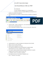 Manual de Dream Weaver CS3 Con PHP