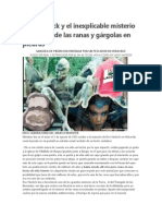 Horlock y El Inexplicable Misterio Desvelado de Las Ranas y Gárgolas en Piedras