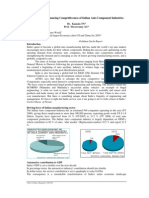 Strategies For Enhancing Competitiveness of Indian Auto Component Industries