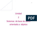 Sistemas de Base de Datos Orientada A Objetos