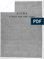 Accra Town Plan 1958