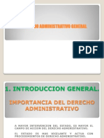 Importancia Del Derecho Administrativo