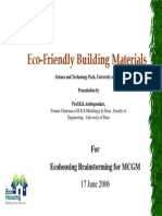 Eco Friendly Building Materials