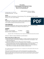 Dynamic Earth-Physical Geology Syllabus