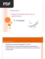 Chapter 5 - Momentum Equation and Its Applications