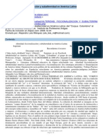 Alteridad y Ficcionalizacion en AL PDF