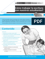 Como Trabajar La Escritura Con Nuestros Estudiantes